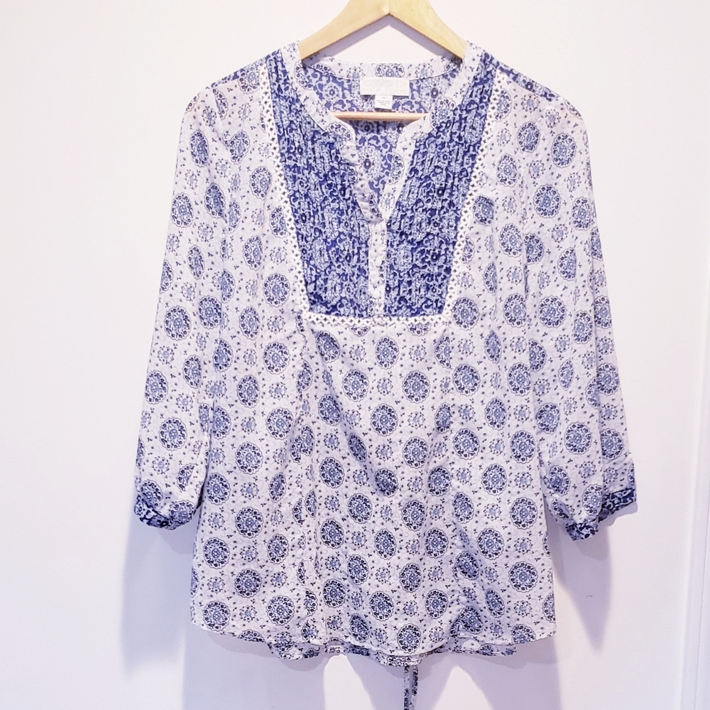 Forever 21+ plus sizes blouse - size 1X - Picture 2 of 10